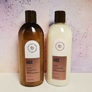 Bath and Body Works Coco Shea Shampoo & Conditioner Hair Care